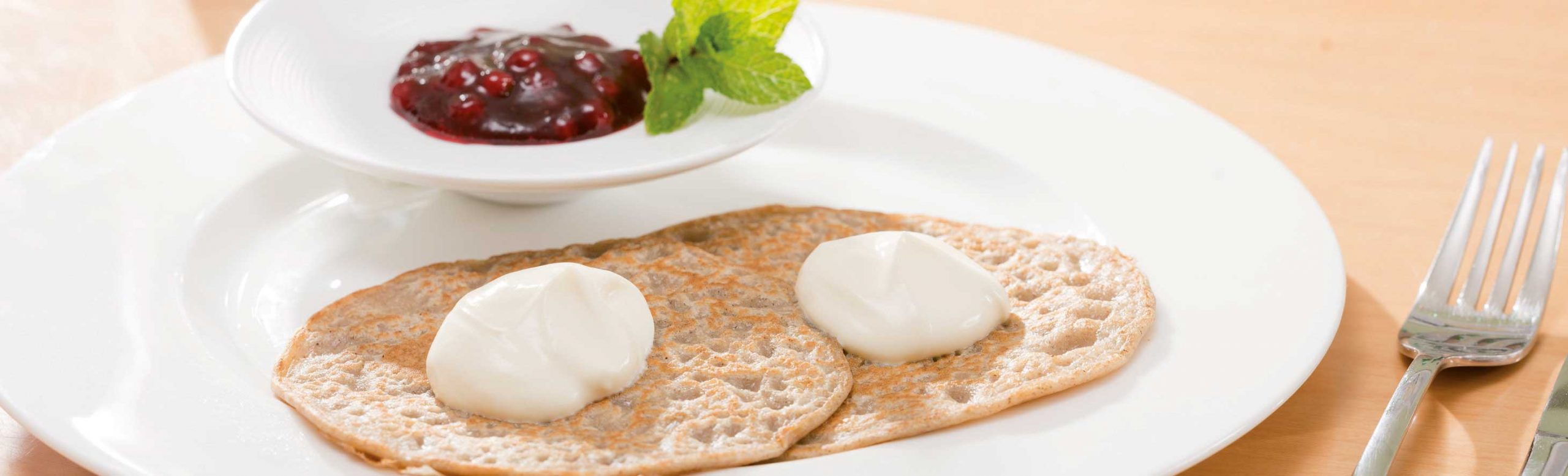 Blini Russian pancakes